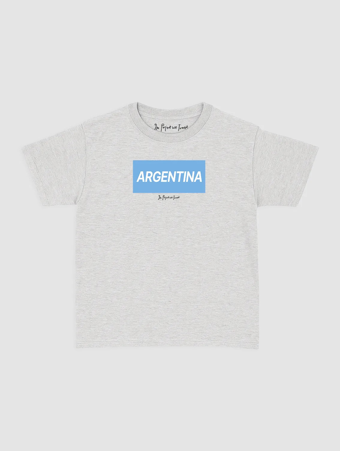 argentina baby tee - In Print We Trust