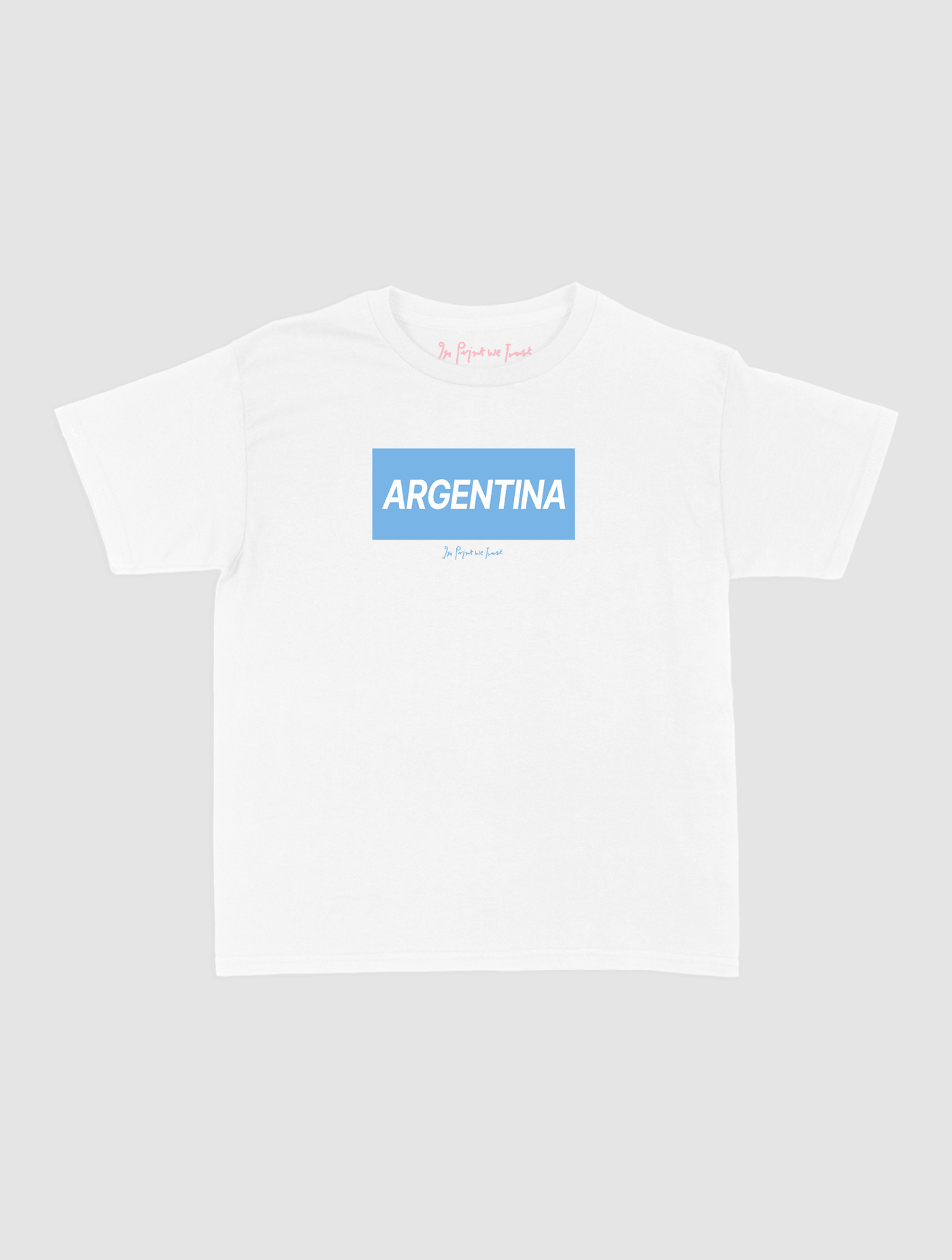 argentina baby tee - In Print We Trust