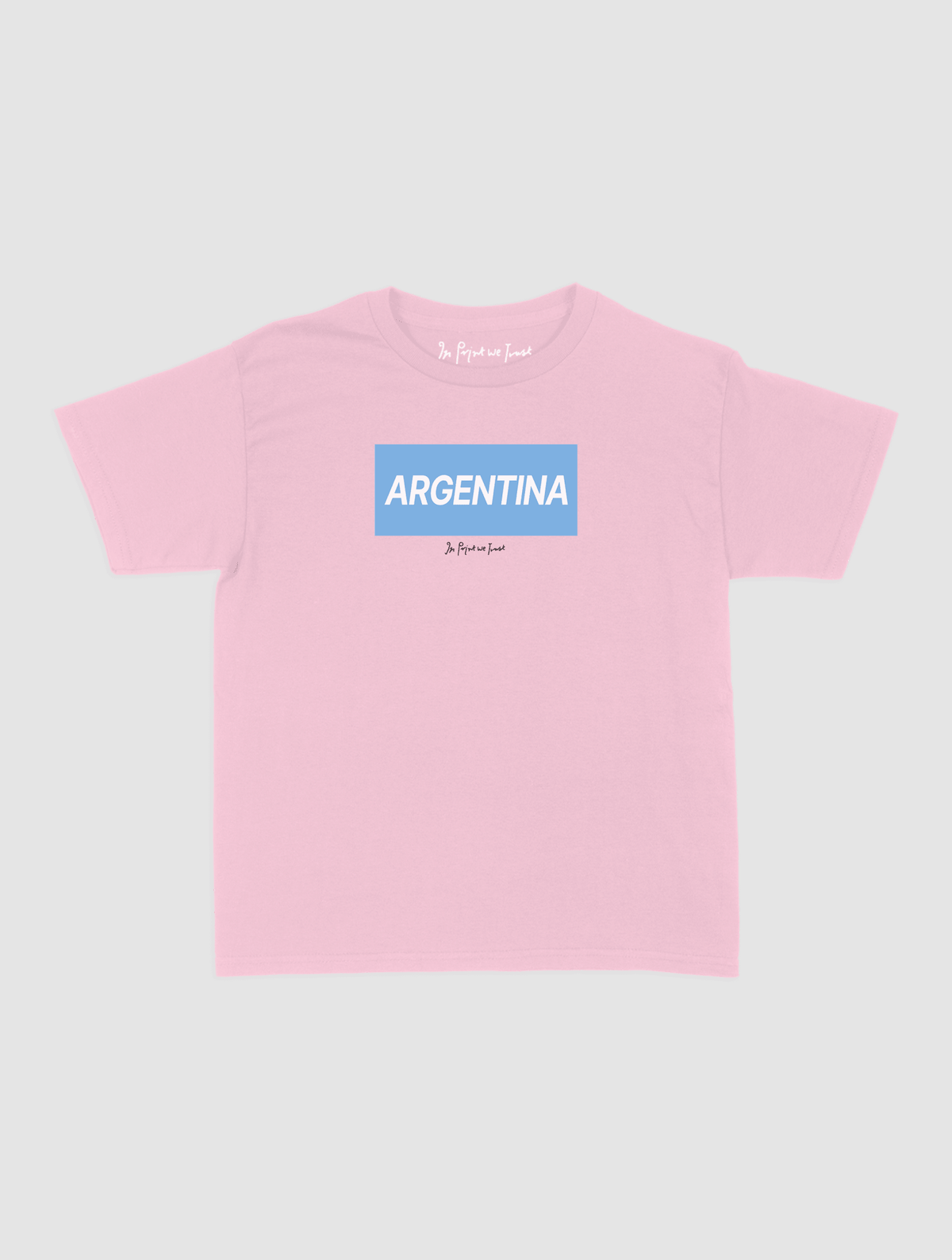 argentina baby tee - In Print We Trust