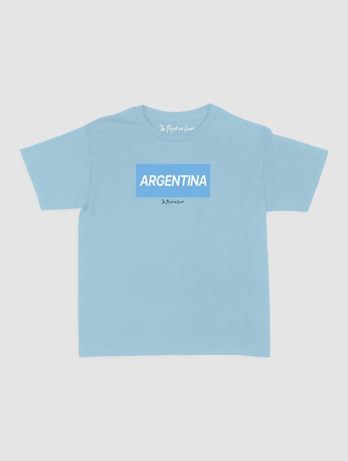argentina baby tee - In Print We Trust