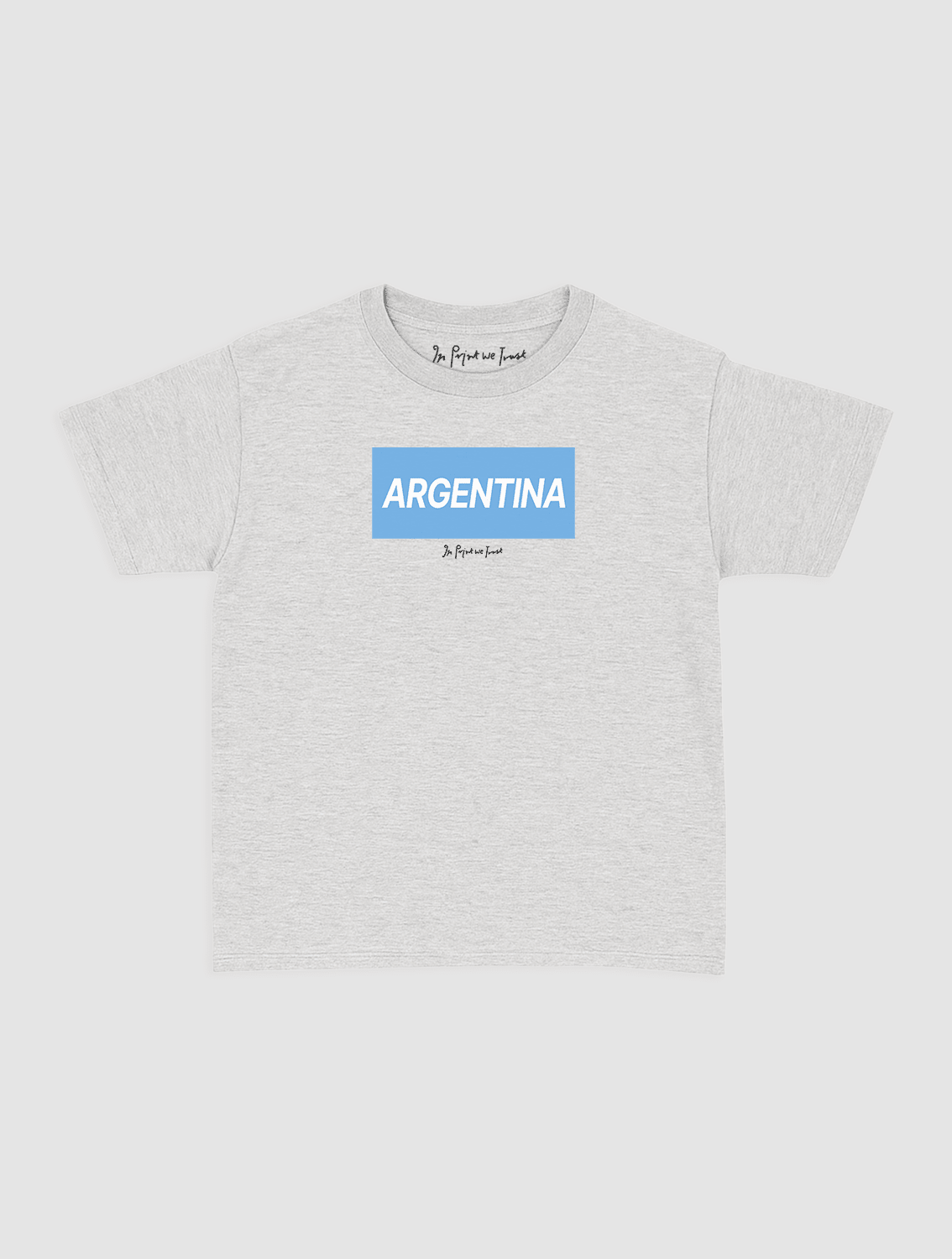 argentina baby tee - In Print We Trust