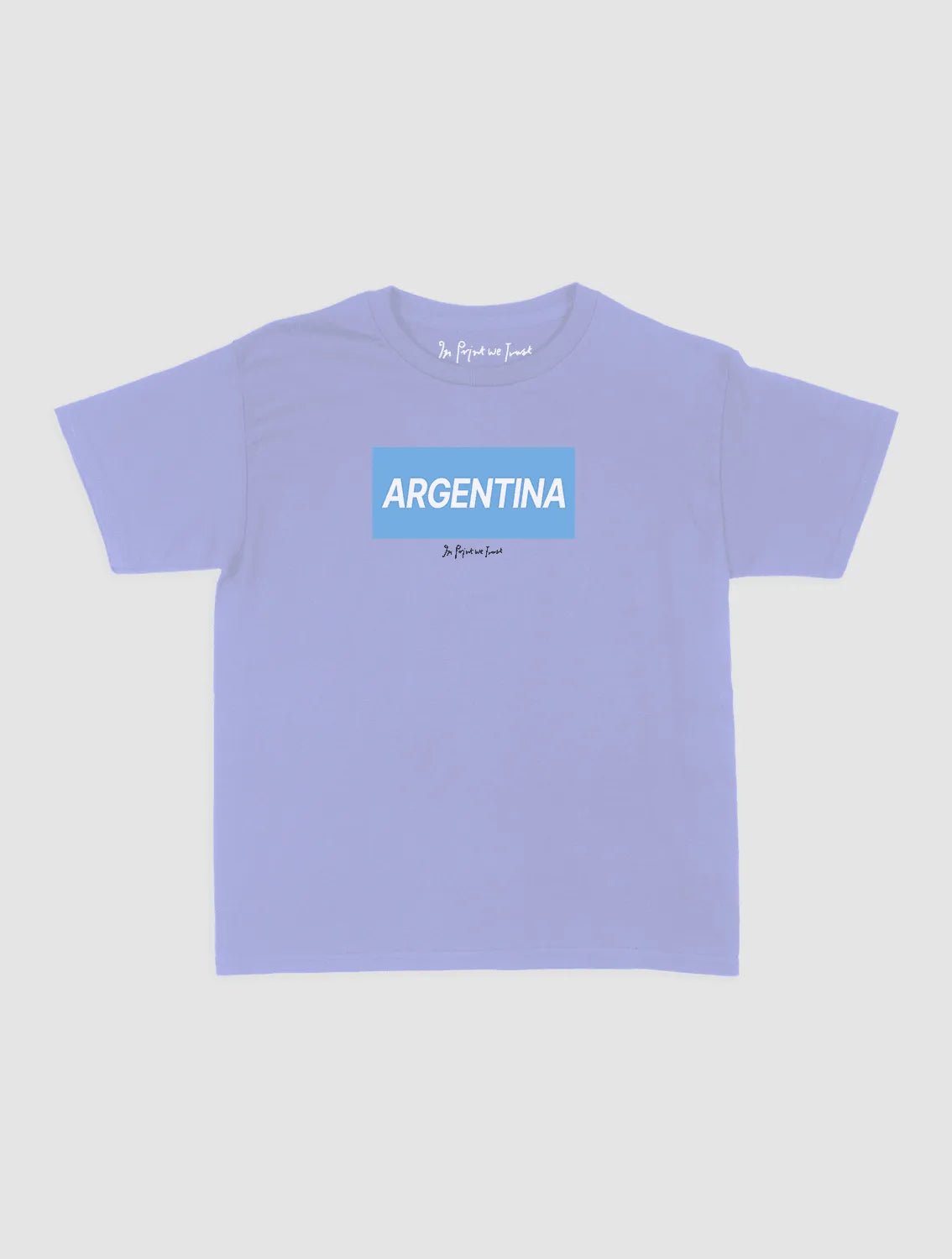 argentina baby tee - In Print We Trust
