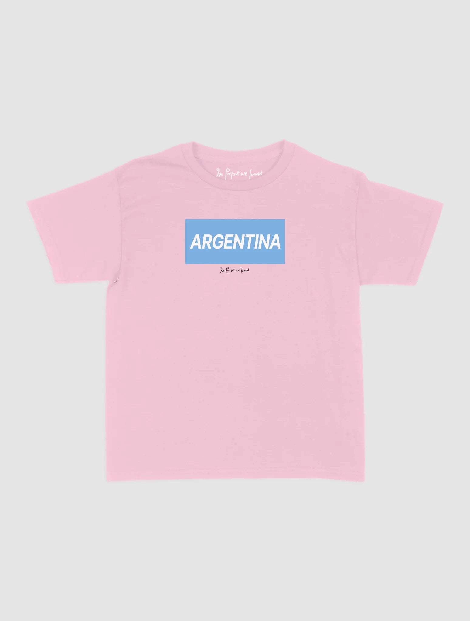 argentina baby tee - In Print We Trust