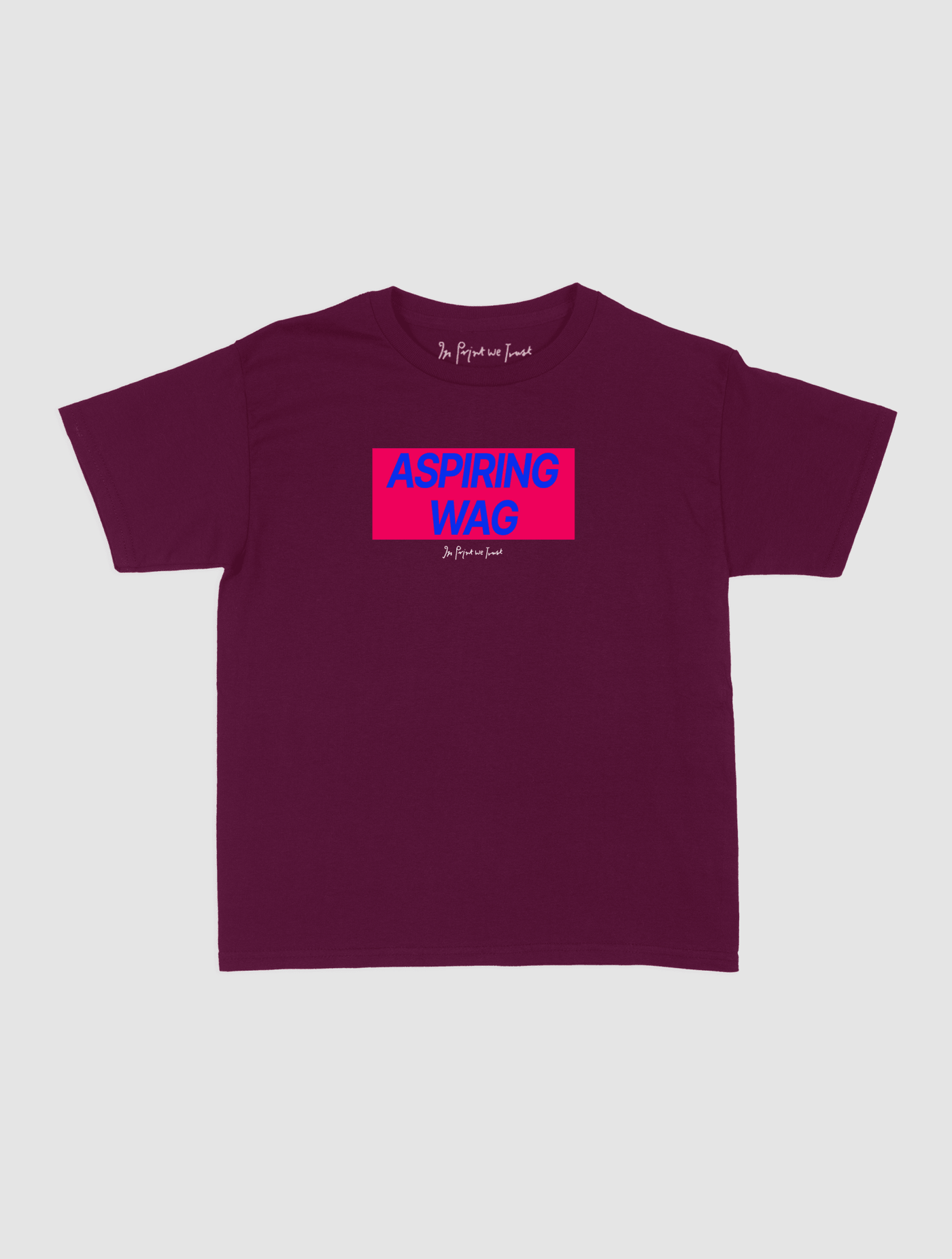 aspiring wag baby tee - In Print We Trust