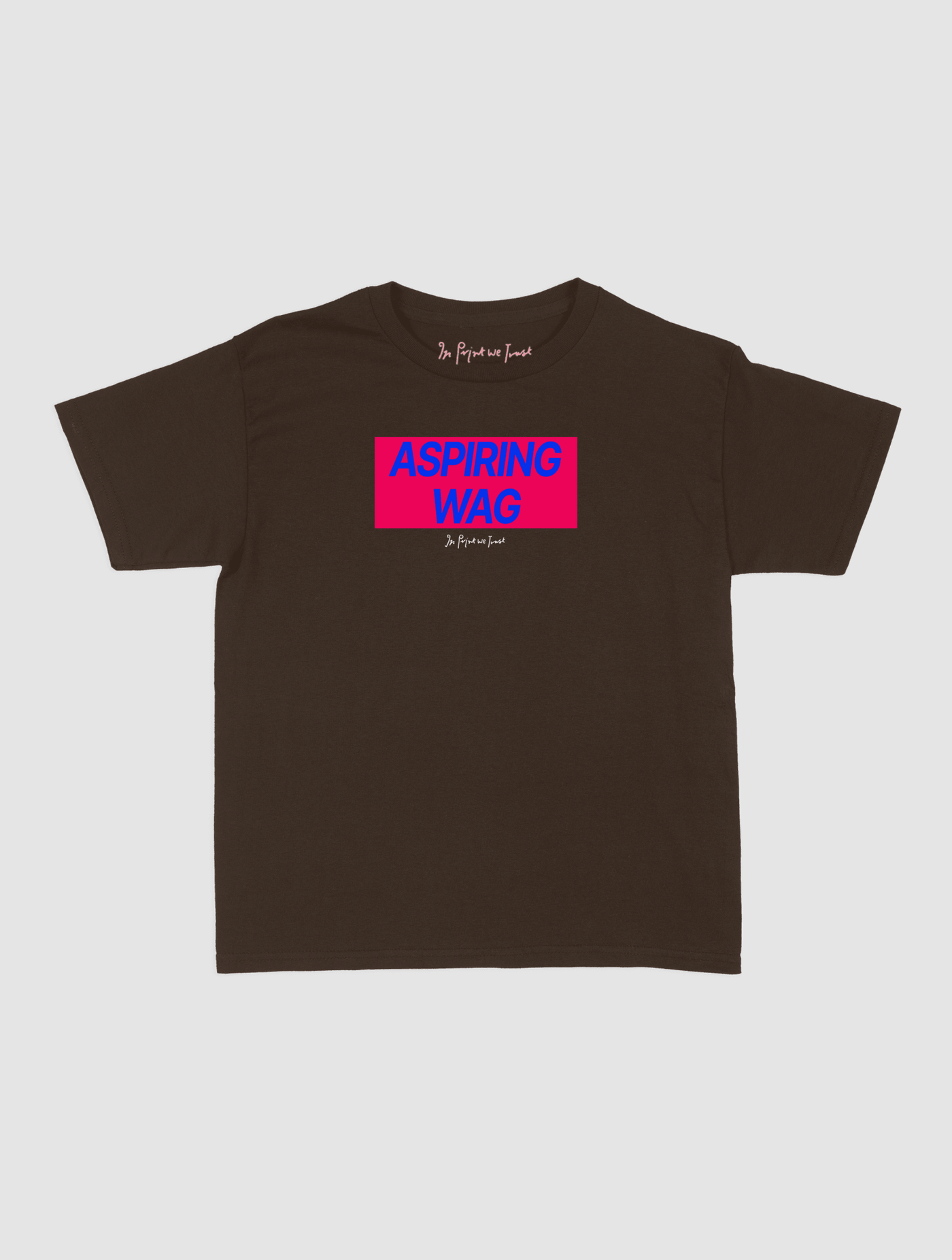aspiring wag baby tee - In Print We Trust