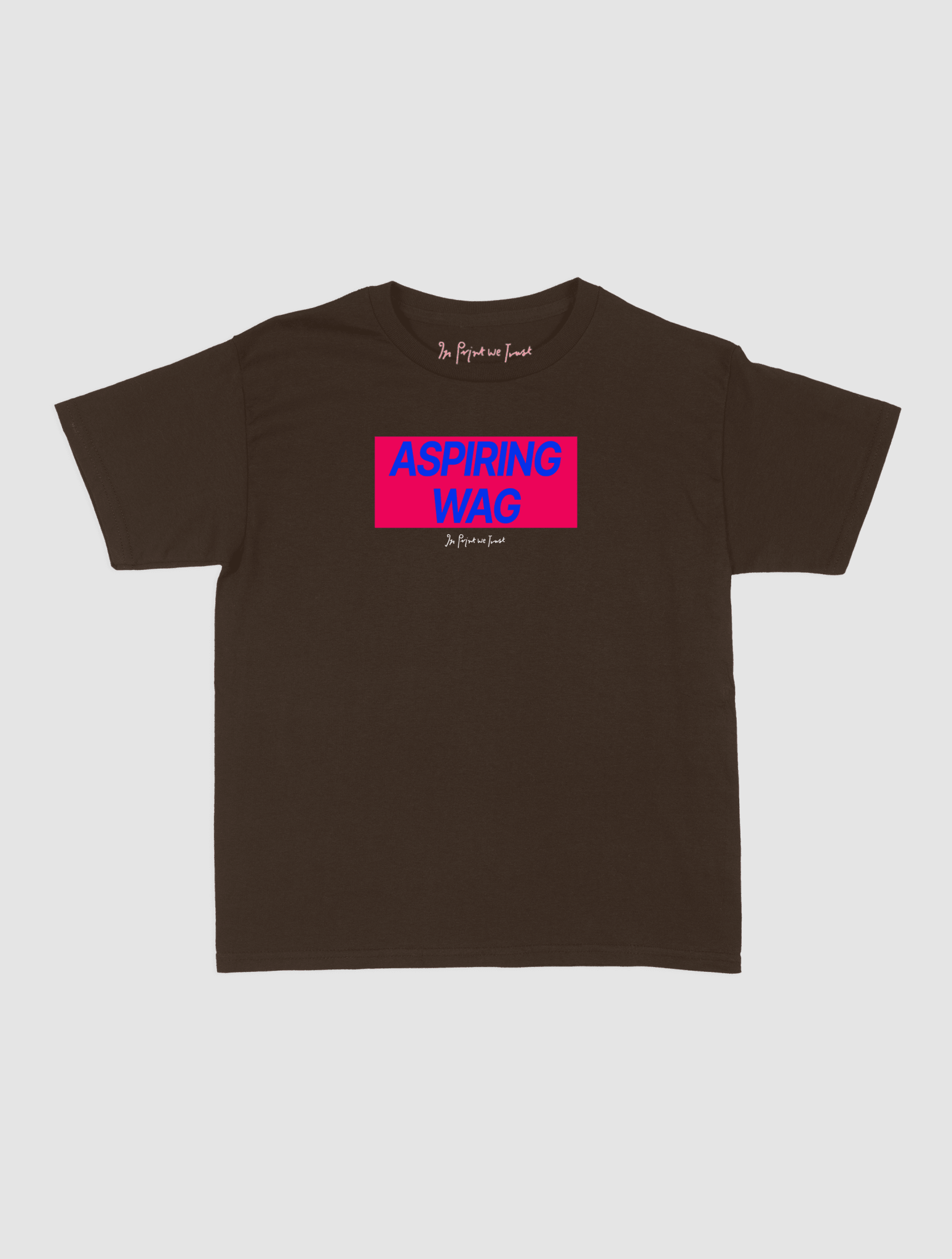 aspiring wag baby tee - In Print We Trust