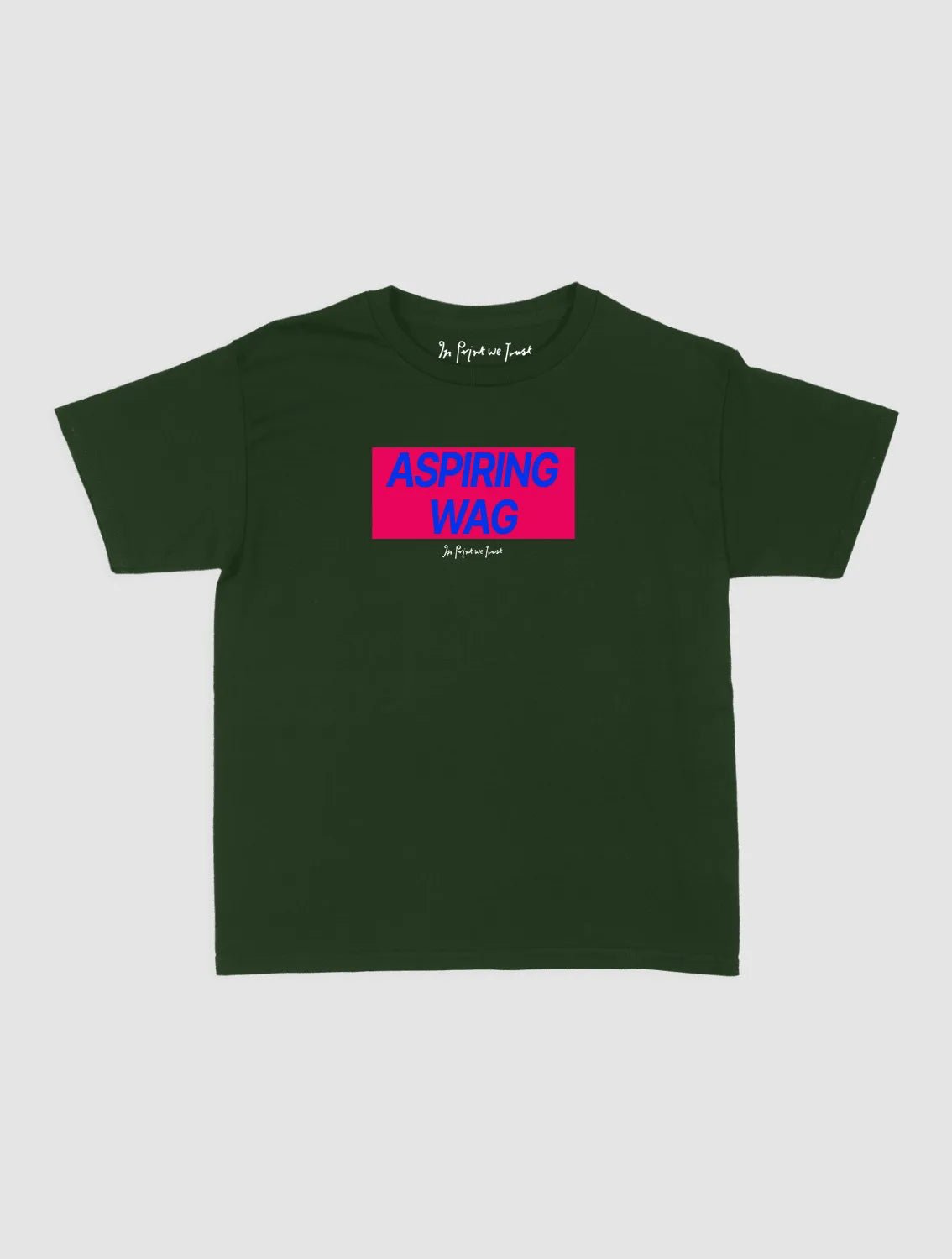 aspiring wag baby tee - In Print We Trust
