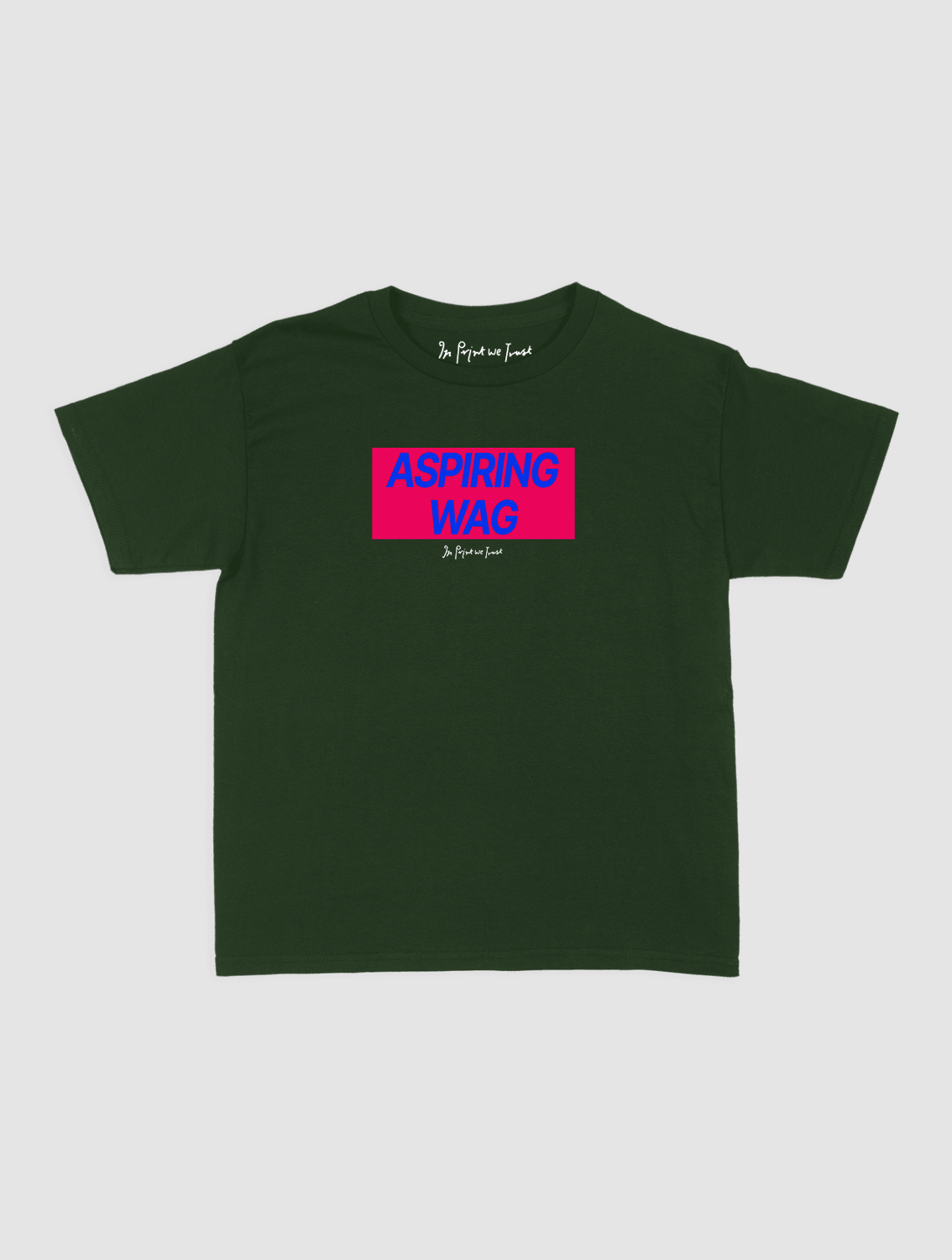 aspiring wag baby tee - In Print We Trust