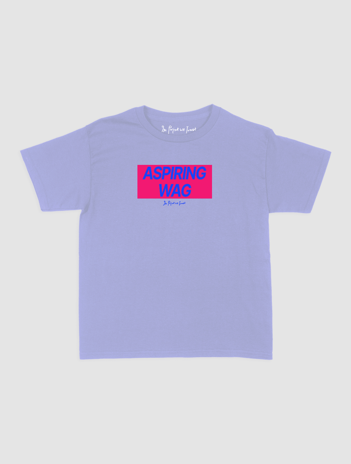 aspiring wag baby tee - In Print We Trust