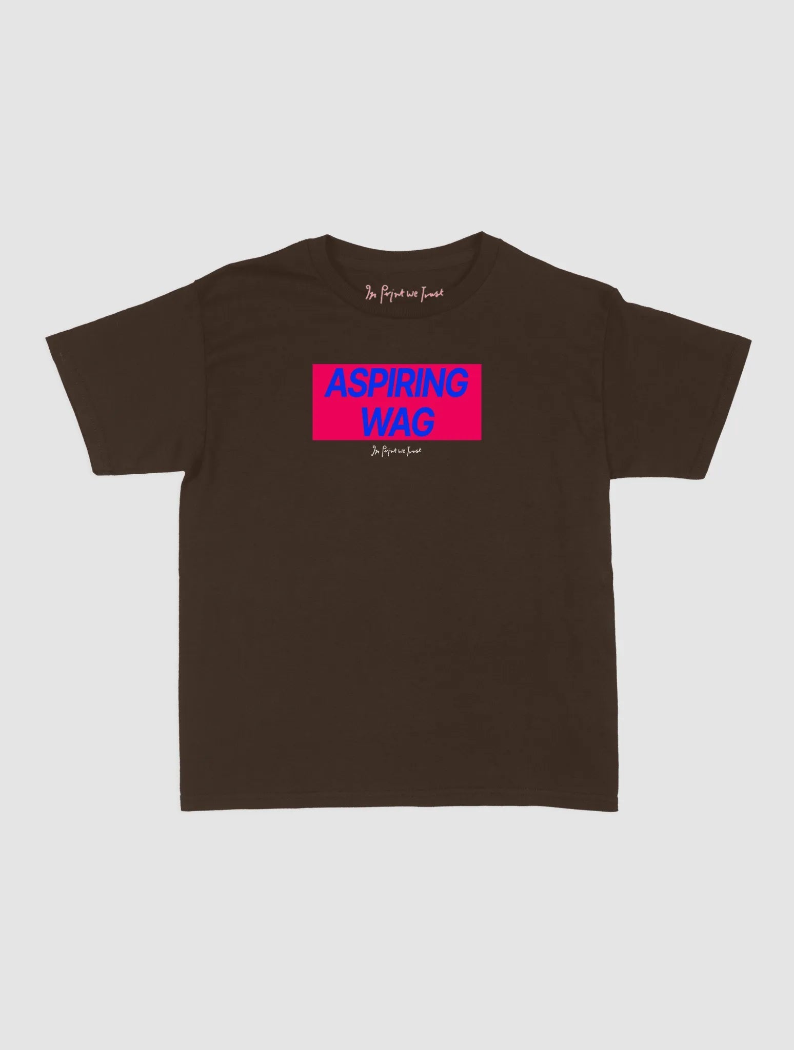 aspiring wag baby tee - In Print We Trust