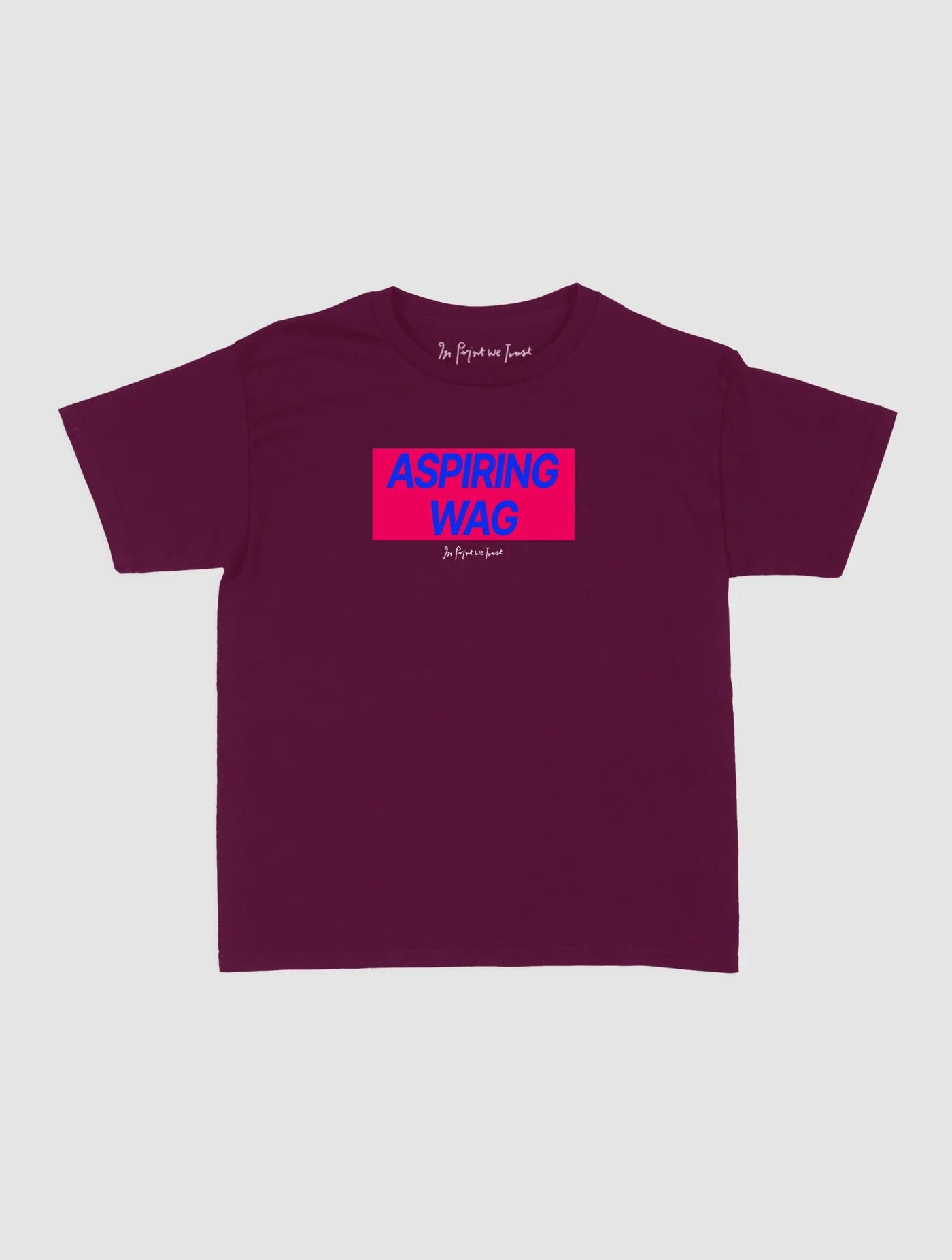 aspiring wag baby tee - In Print We Trust
