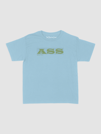ass baby tee - In Print We Trust