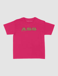 ass baby tee - In Print We Trust