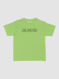 ass baby tee - In Print We Trust