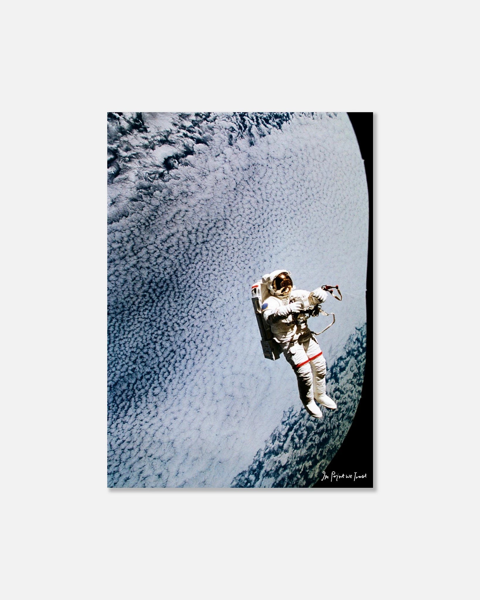 astronaut print - In Print We Trust