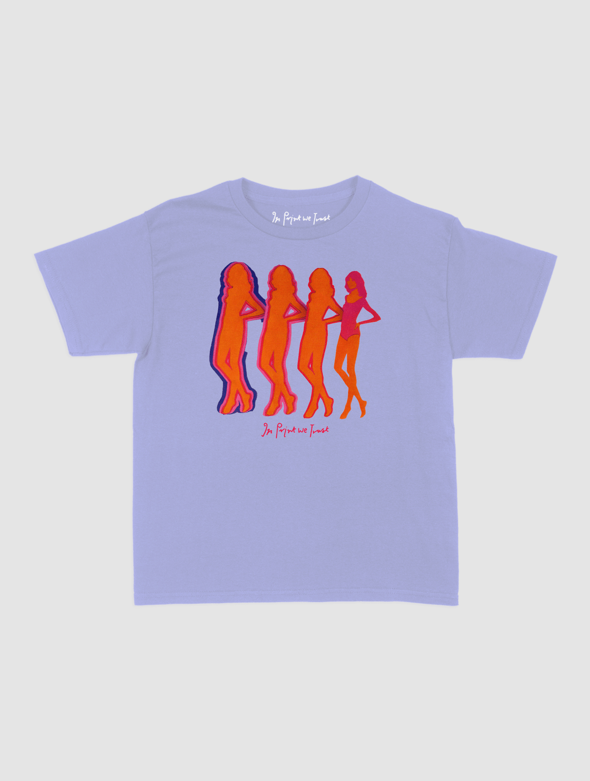 babes baby tee - In Print We Trust