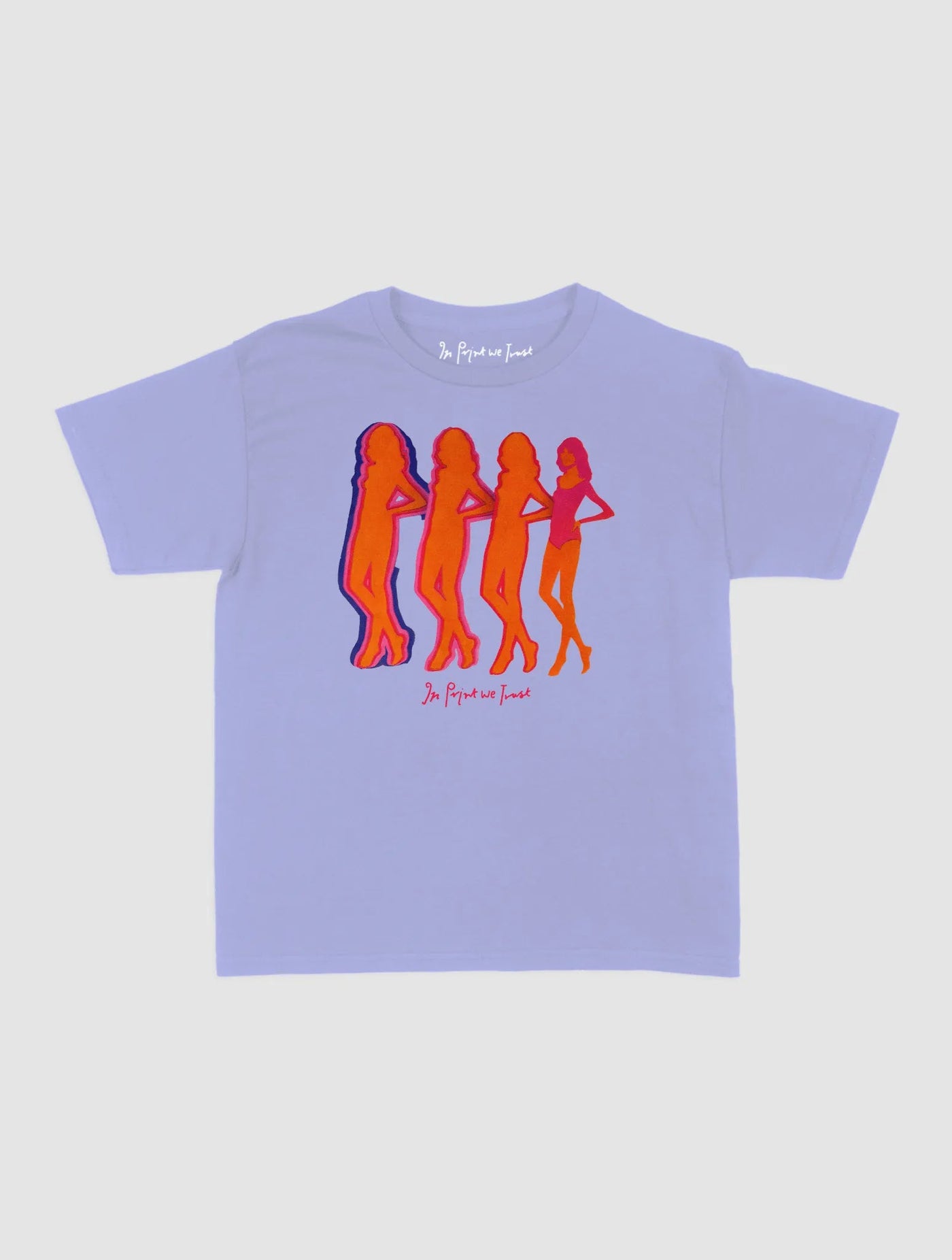 babes baby tee - In Print We Trust