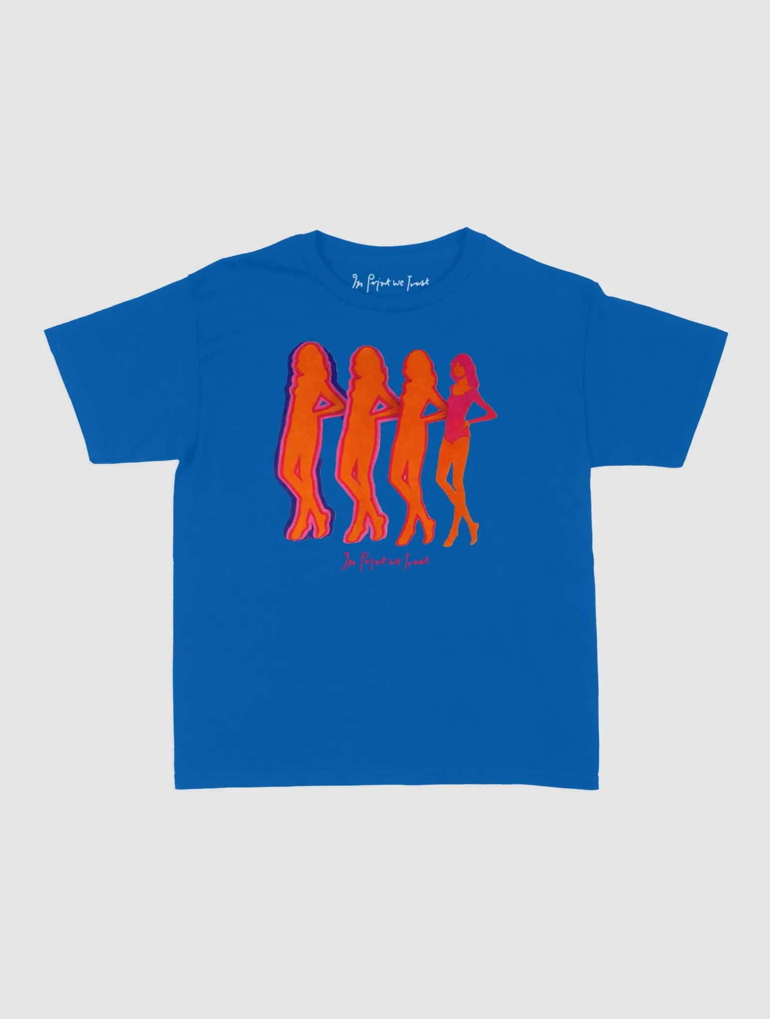 babes baby tee - In Print We Trust