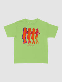 babes baby tee - In Print We Trust
