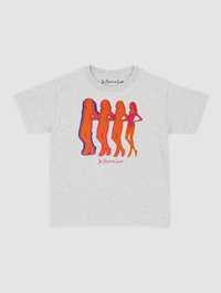 babes baby tee - In Print We Trust