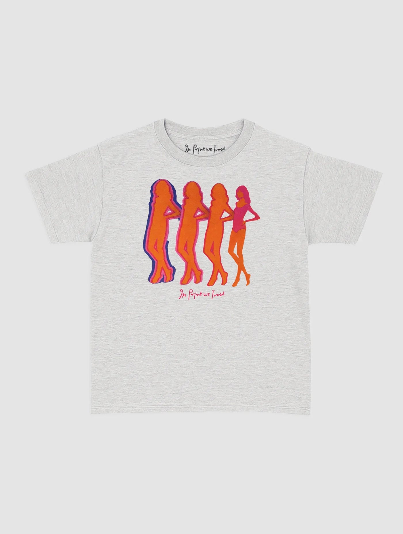babes baby tee - In Print We Trust