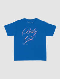 baby girl baby tee - In Print We Trust