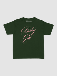 baby girl baby tee - In Print We Trust