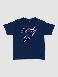 baby girl baby tee - In Print We Trust