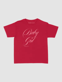 baby girl baby tee - In Print We Trust