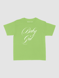baby girl baby tee - In Print We Trust
