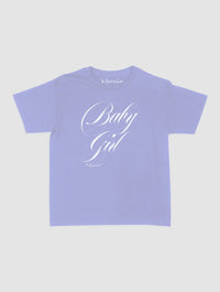 baby girl baby tee - In Print We Trust