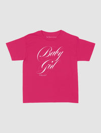baby girl baby tee - In Print We Trust