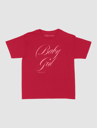 baby girl baby tee - In Print We Trust