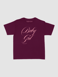 baby girl baby tee - In Print We Trust