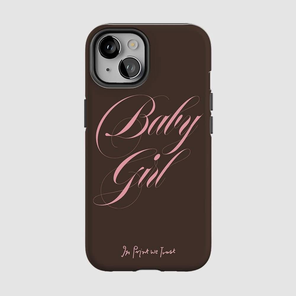 baby girl tough iPhone case - In Print We Trust