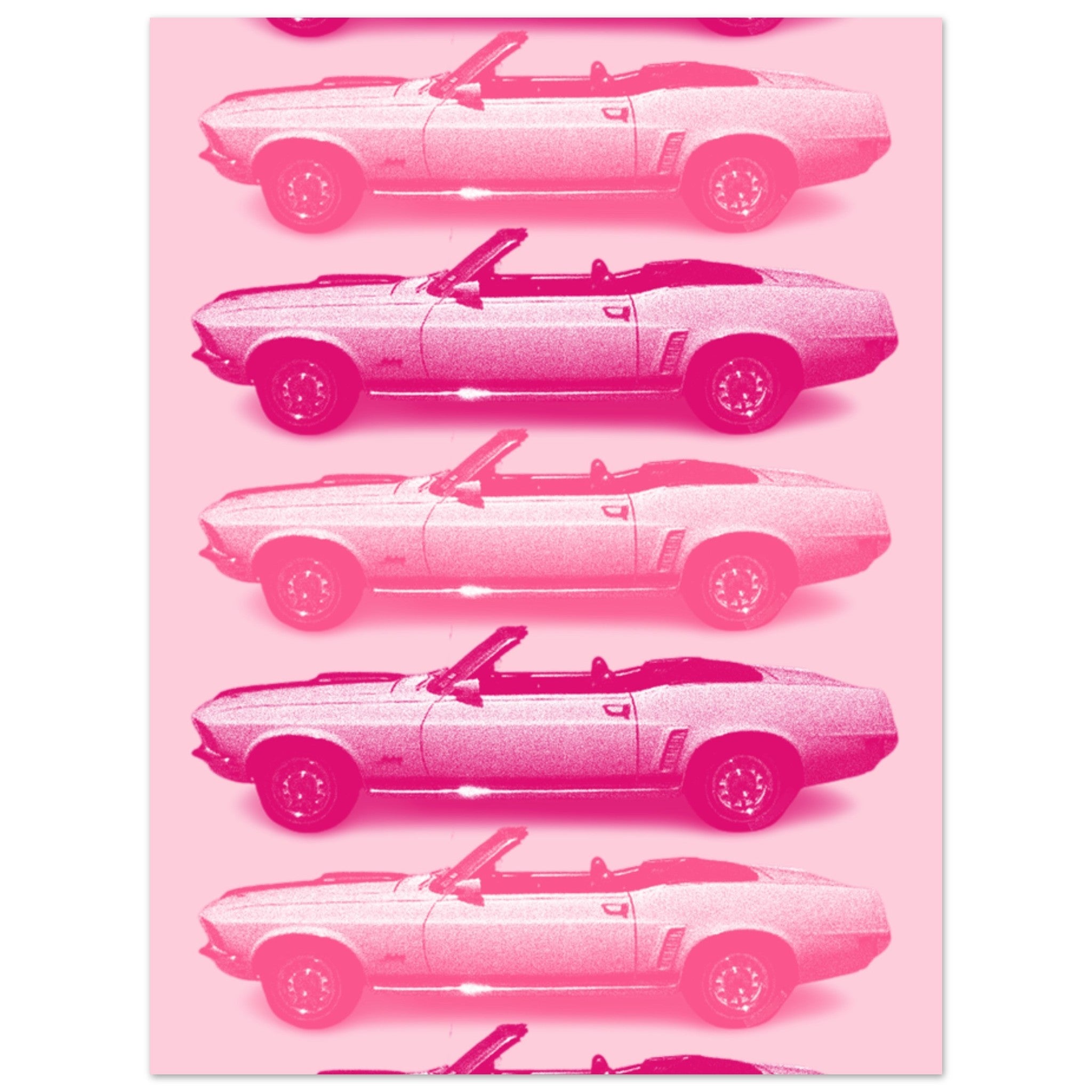 'Backseat Driver' art print - In Print We Trust