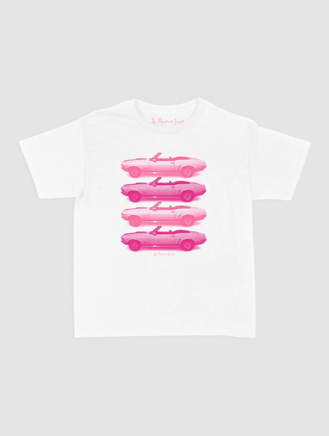 backseat driver baby tee - In Print We Trust