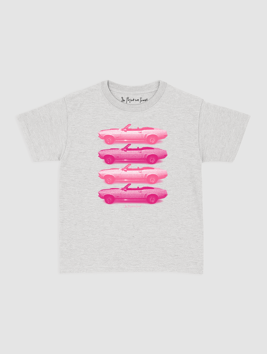 backseat driver baby tee - In Print We Trust