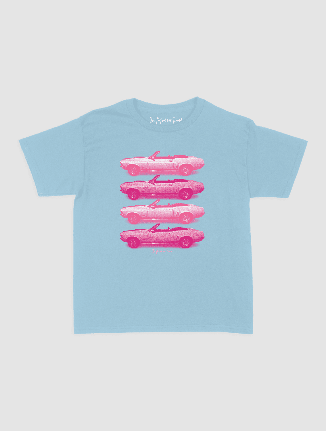 backseat driver baby tee - In Print We Trust