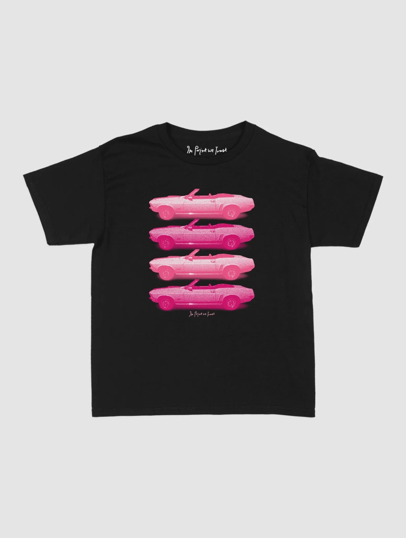 backseat driver baby tee - In Print We Trust