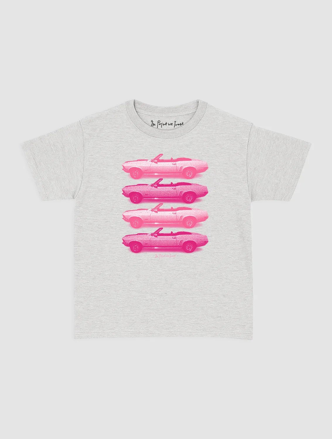 backseat driver baby tee - In Print We Trust