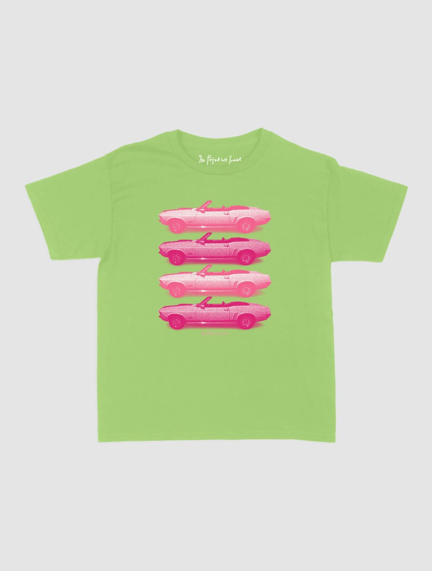 backseat driver baby tee - In Print We Trust