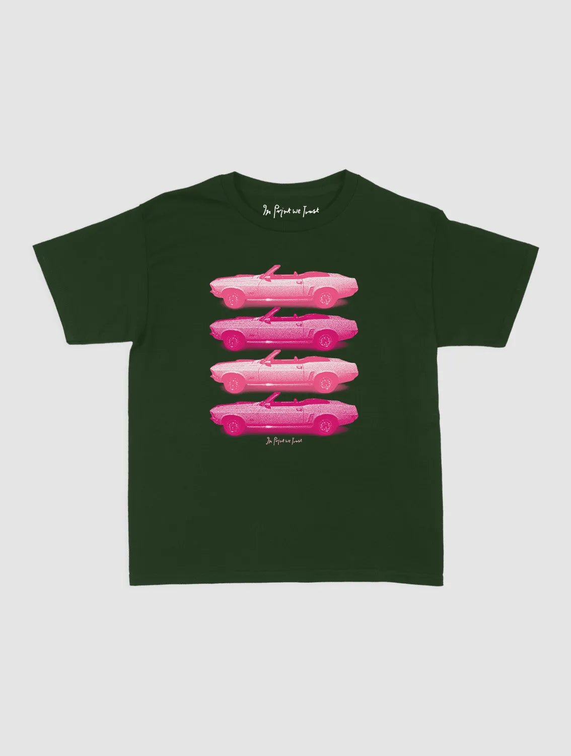 backseat driver baby tee - In Print We Trust