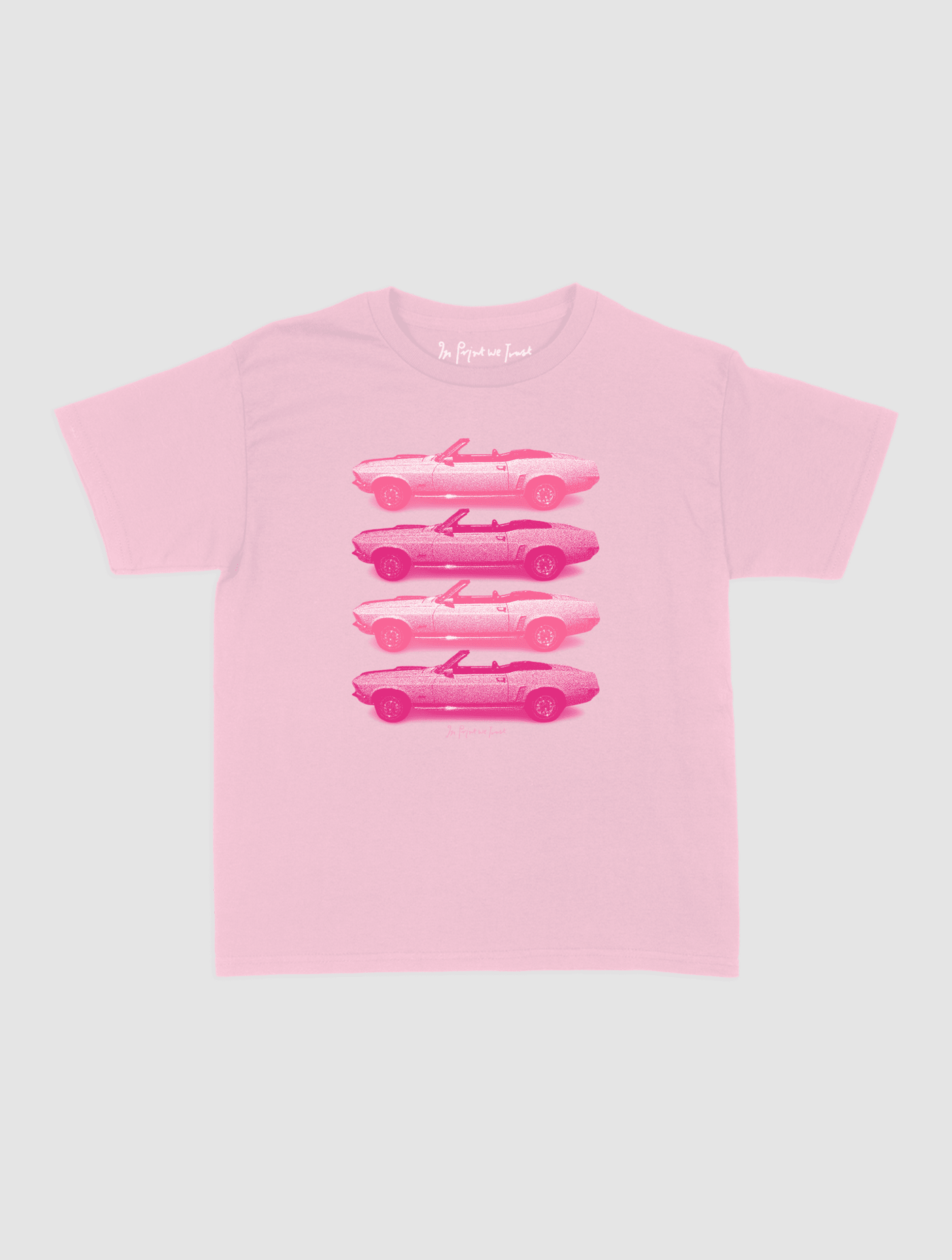 backseat driver baby tee - In Print We Trust