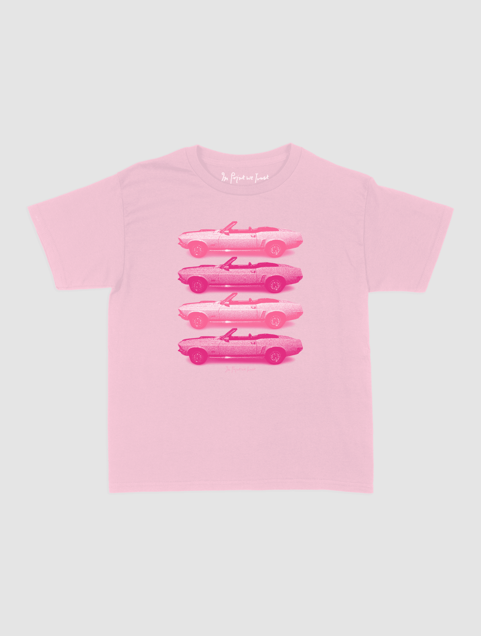 backseat driver baby tee - In Print We Trust