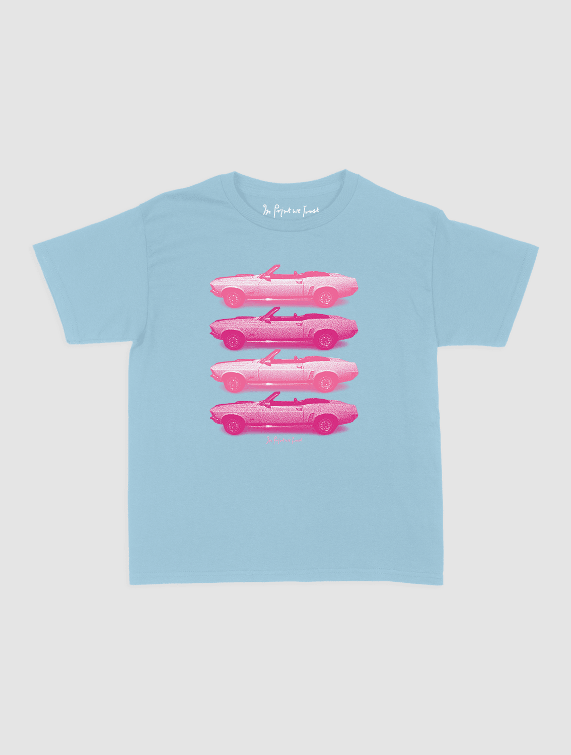 backseat driver baby tee - In Print We Trust