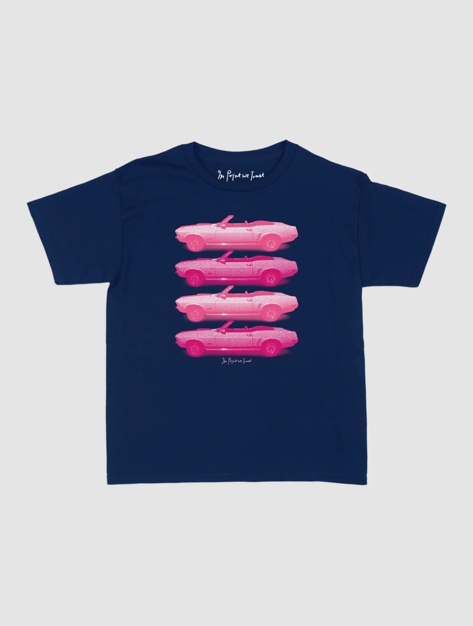 backseat driver baby tee - In Print We Trust