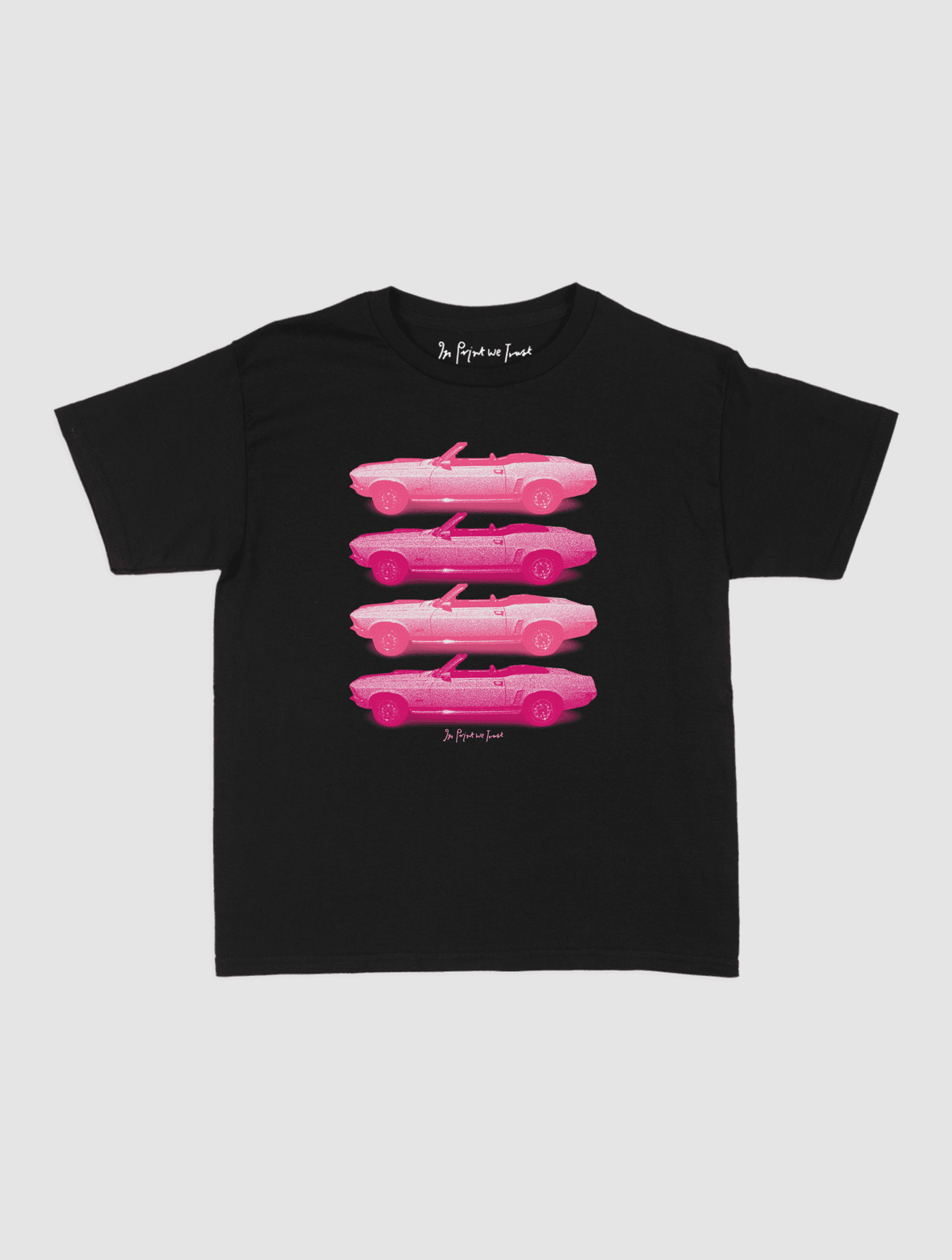 backseat driver baby tee - In Print We Trust