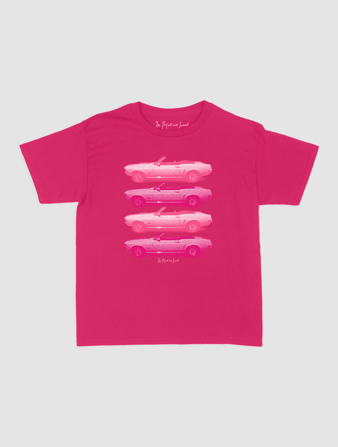 backseat driver baby tee - In Print We Trust