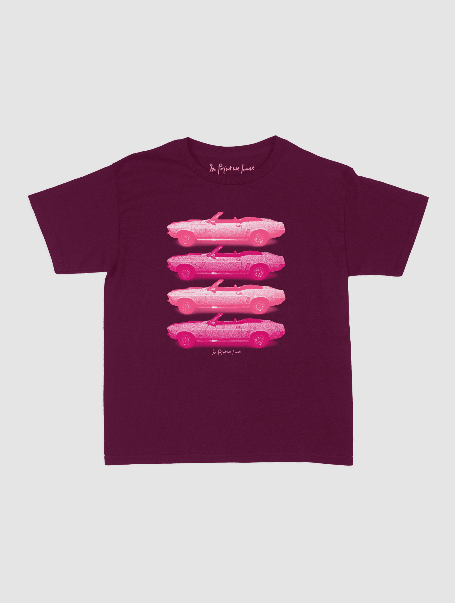 backseat driver baby tee - In Print We Trust